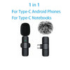 Wireless Lavalier Microphone with Noise Cancellation
