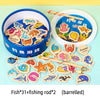 Wooden Magnetic Fishing Game for Kids – Montessori Marine Life Toy