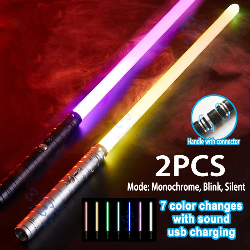 RGB Color-Changing Lightsaber with Sound Effects