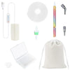 Electric diamond painting pen kit with a USB suction tool and storage bag