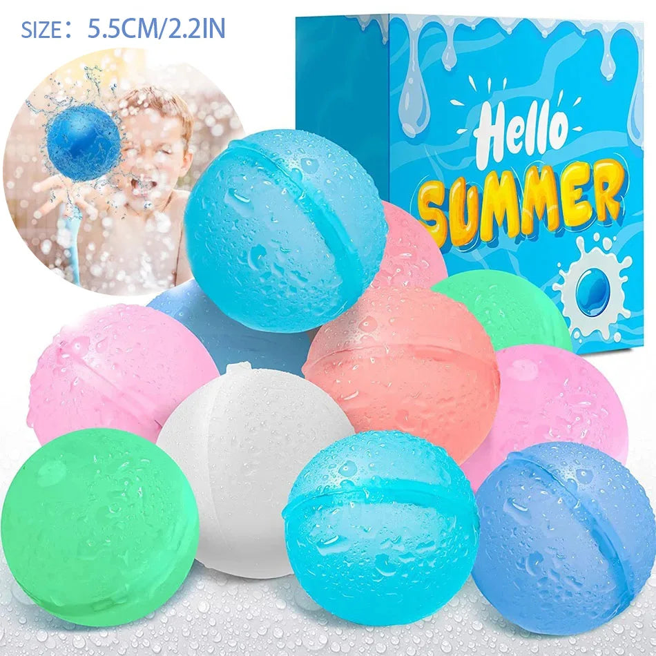 Reusable Water Balloons – Quick-Fill Splash Balls for Summer Fun