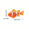 Glowing Robotic Fish Toy with Water-Activated Swimming