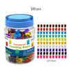Montessori Light Table Sorting Blocks for Sensory Learning
