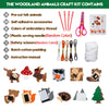 DIY Felt Sewing Craft Kit for Kids – Forest Creatures Plush Toy Making Set