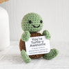Crochet Dumpster Fire Decorative Doll