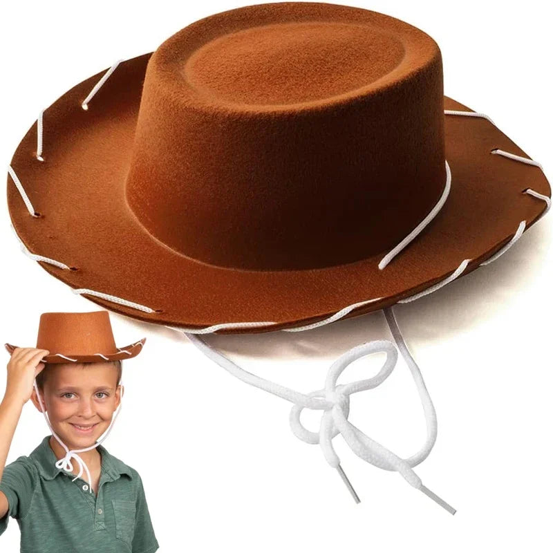 Kids' Cowboy Hat – Western Costume Accessory for Toddlers & Children