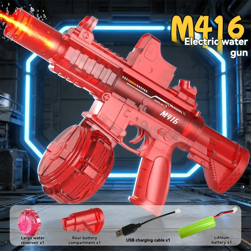 M416 Electric Water Gun with Rapid-Fire Action