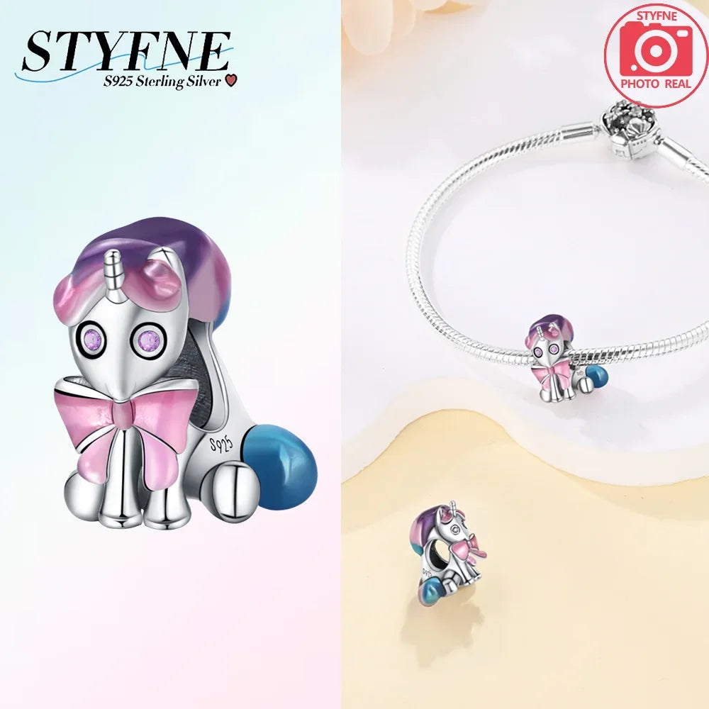 Enchanting Unicorn Pegasus Charm for Jewelry and Accessories