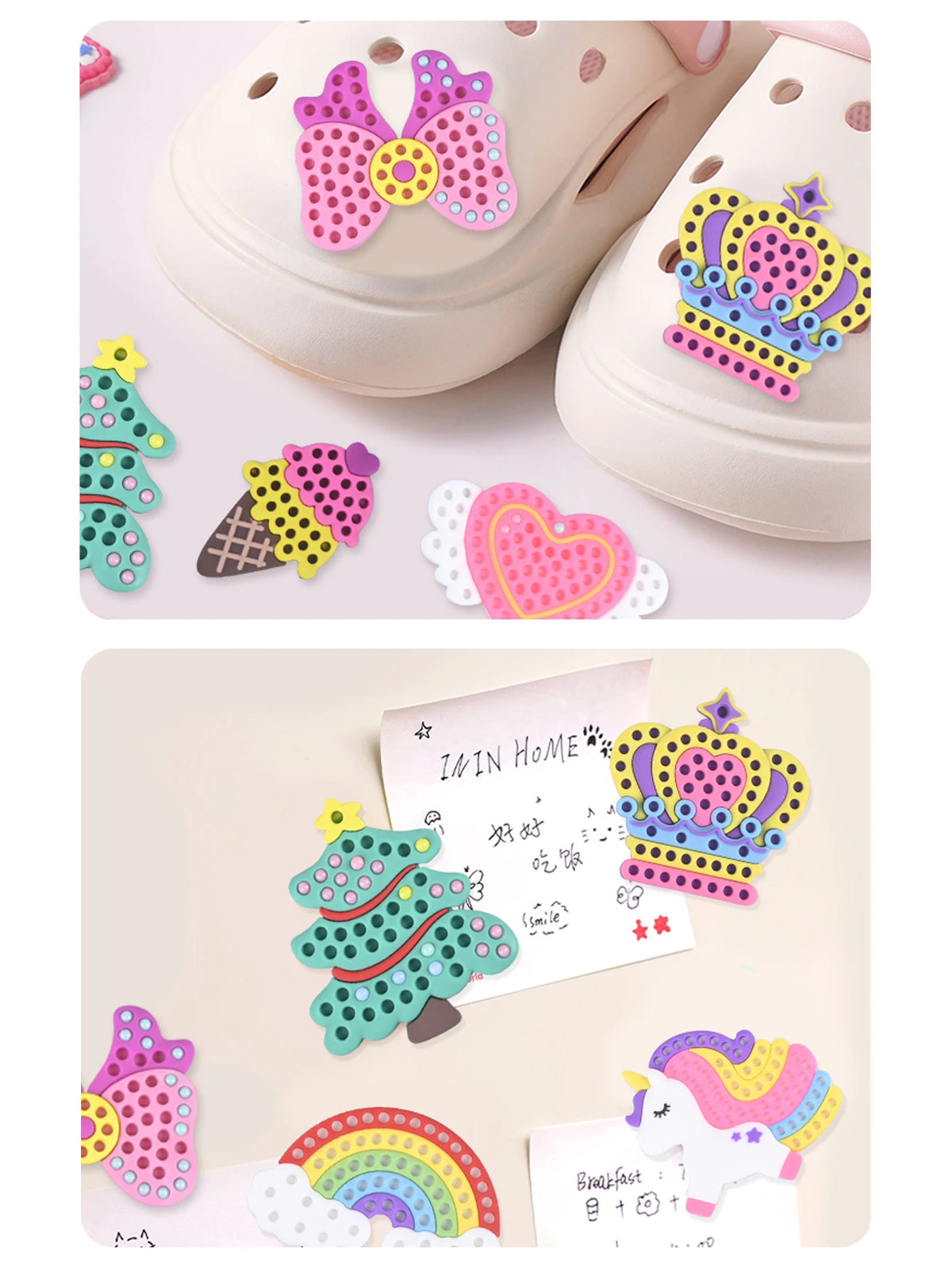 DIY Bead Pen Craft Kit for Girls - Rainbow & Princess Design