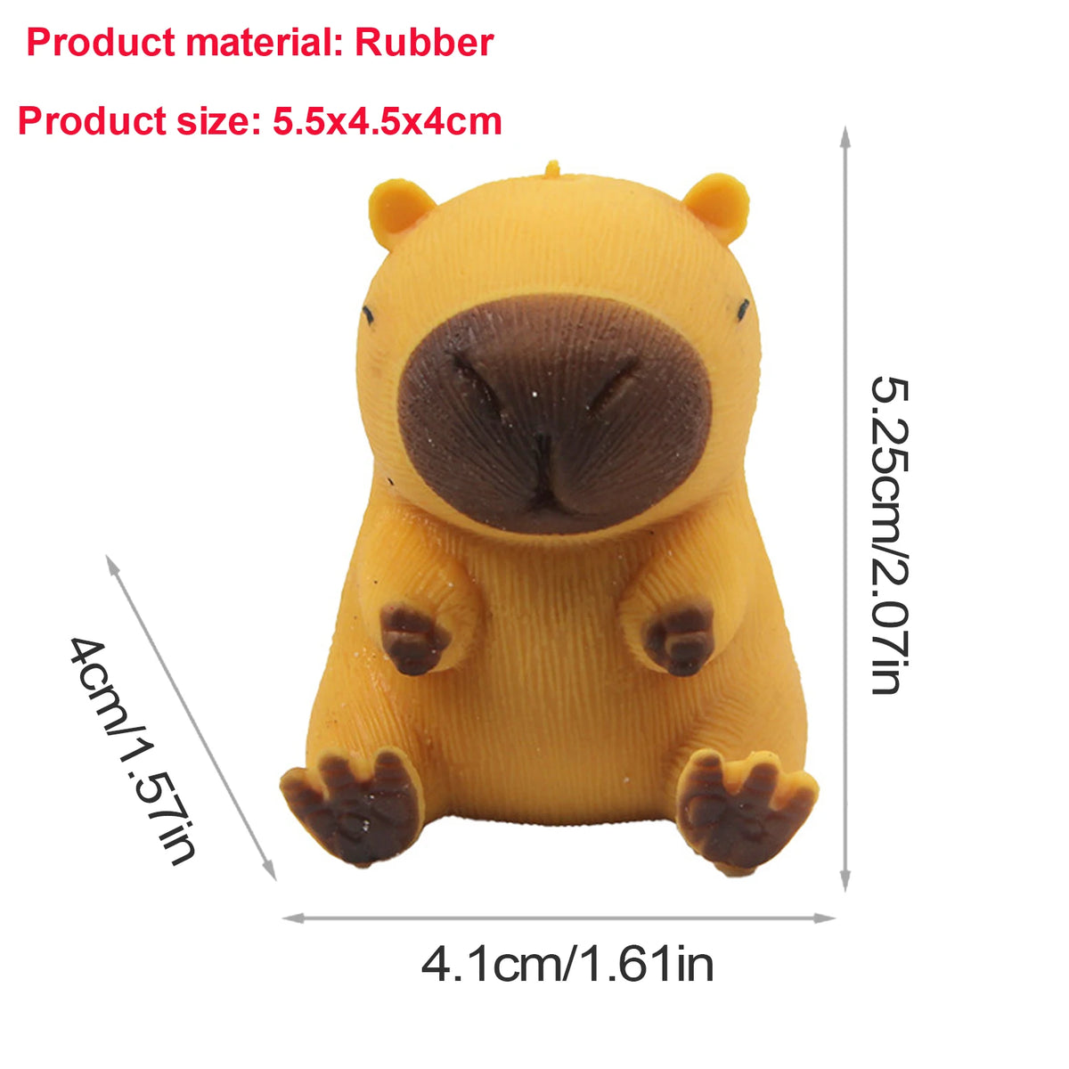 Cute Capybara Squeeze Toy