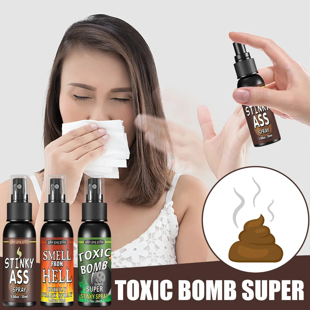 30ml Fart Spray Prank Toy – Hilarious Stink Bomb for Parties & Pranks