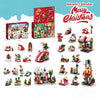 Christmas Advent Calendar Building Blocks Set