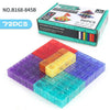 Transparent Magnetic Building Cubes – STEM Learning Construction Set for Kids