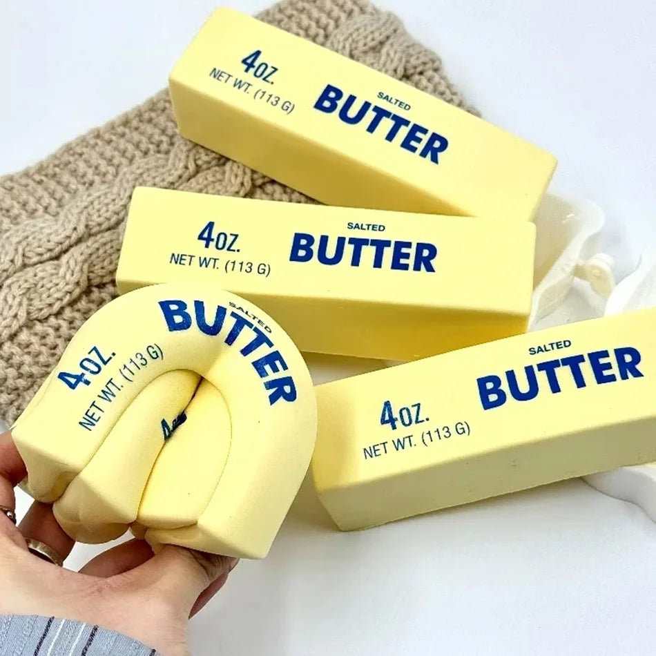Butter Squishy Stress-Relief Toy – Slow Rebound Sensory Fidget