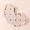 Cotton Baby Bibs with Burp Cloth – Soft Solid Color Bandana Scarf