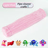 100-Piece Chenille Stem Pipe Cleaners for Crafts & Decor