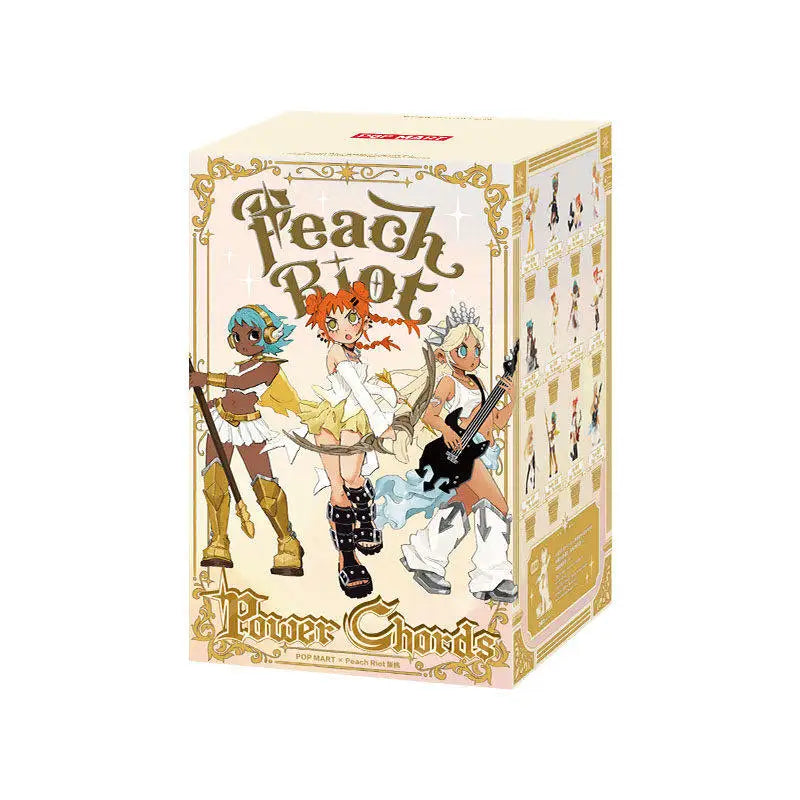 POP MART Peach Riot Power Chords Series Blind Box Collectible Figurine