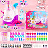 A box of a DIY balloon modeling kit featuring various colored balloons and tools for creating animal shapes.