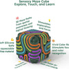 Silicone Sensory Fidget Cube for Stress Relief and Focus