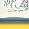 Kids Magnetic Drawing Board with Colorful Graffiti Art Pad