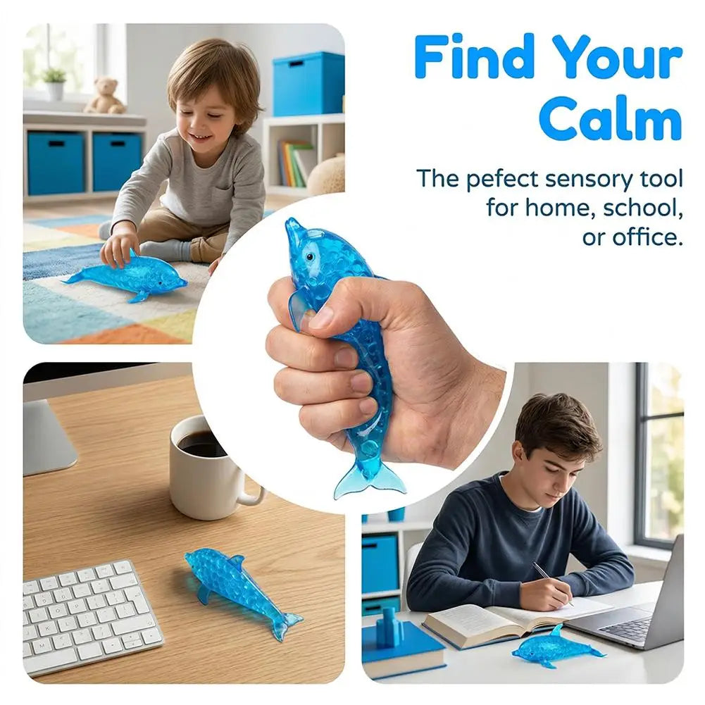 Ocean-Themed Squishy Sensory Stress Ball