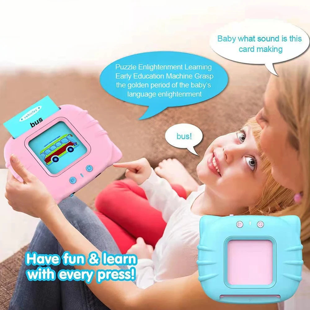 Interactive Talking Flashcard Learning Toy for Kids