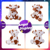 LED Light-Up Plush Cow Stuffed Animal – Soft Glow Friend for Kids