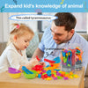 Dinosaur Counting and Sorting Toy Set for Toddlers