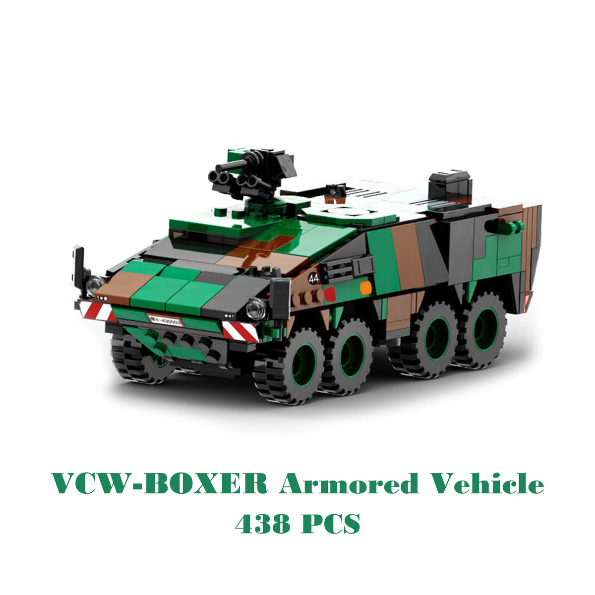 Military Hummer Tank Building Blocks Set
