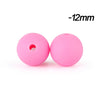 12mm Silicone Beads for DIY Jewelry Making & Crafts (20/50/100 Pack)