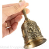 Classic Brass Hand Bell for Service, Weddings & Home Decor