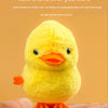 Yellow Wind-Up Jumping Chicken Toy for Toddlers