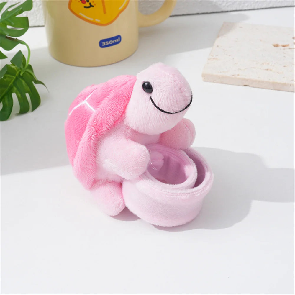 Soft Plush Turtle Bracelet Charm - Cute Mini Stuffed Animal