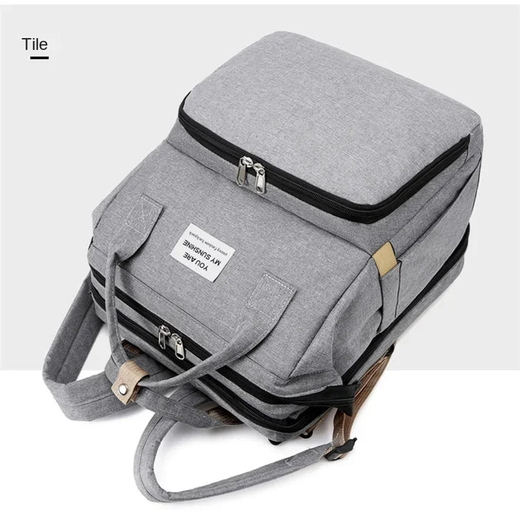 Large Capacity Diaper Bag Backpack with Changing Mat