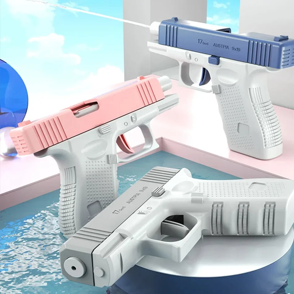 High-Capacity Pressurized Water Blaster for Outdoor Fun