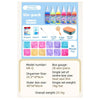 Six-pack of Magic Water Fairy elf molds and craft kit with ocean molds