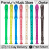 ABS Clarinet for Kids – 8-Hole Vertical Flute with Cleaning Stick