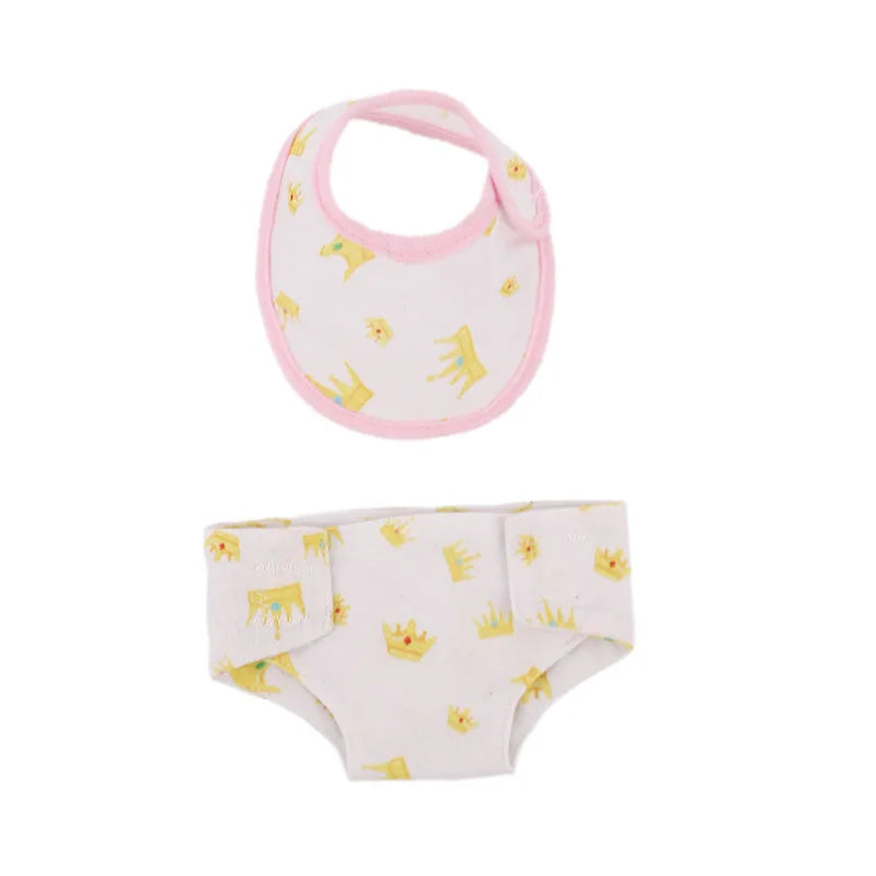 Doll Care Accessory Set with Water Towel and Underwear