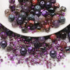 Crystal Glass Seed Beads for Jewelry Making – 45g Mixed Colors & Shapes