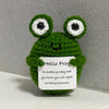Crochet Dumpster Fire Decorative Doll