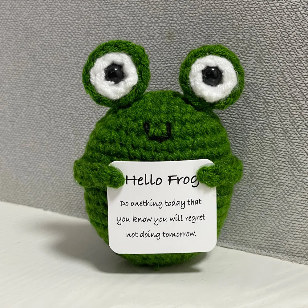 Crochet Dumpster Fire Decorative Doll