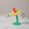 Flower-Shaped Silicone Baby Teether with Stand