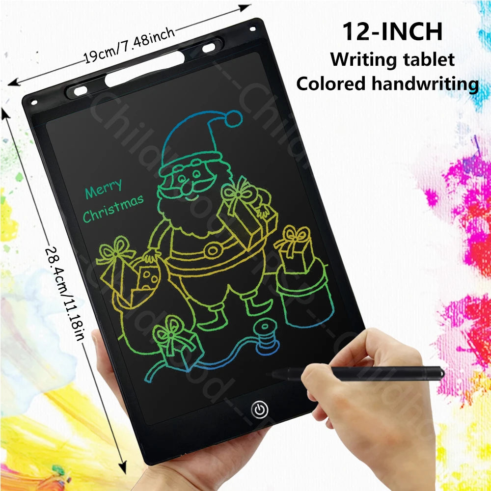 LCD Writing Tablet for Kids – 10 Inch Reusable Drawing Pad