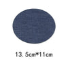 Iron-On Denim Patches for Jeans Repair & DIY Crafts