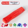 100-Piece Chenille Stem Pipe Cleaners for Crafts & Decor