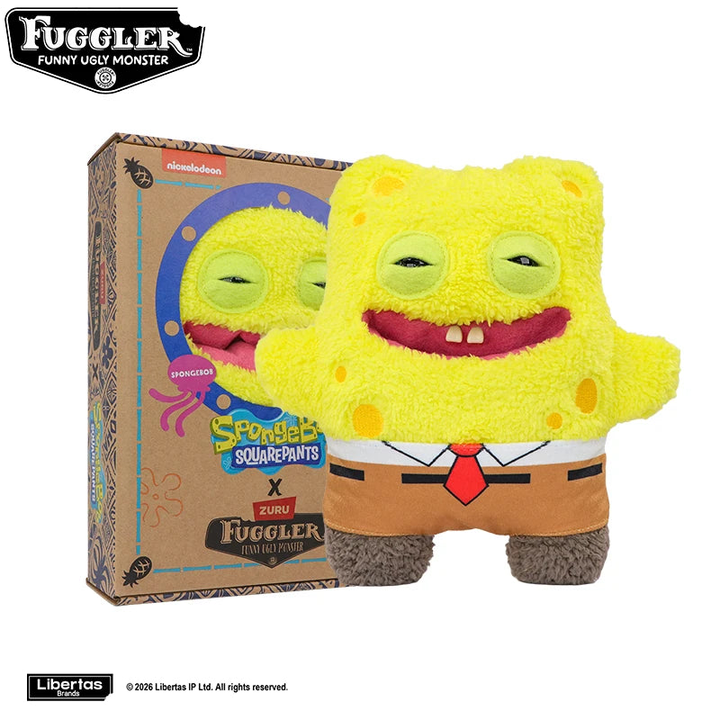 Fuggler SpongeBob SquarePants Inspired Plush Toy - Soft Ugly Monster Doll