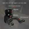 Diagram showing the analysis of a guitar hook, detailing components like a metal base, metal prop, and EVA protection pad.