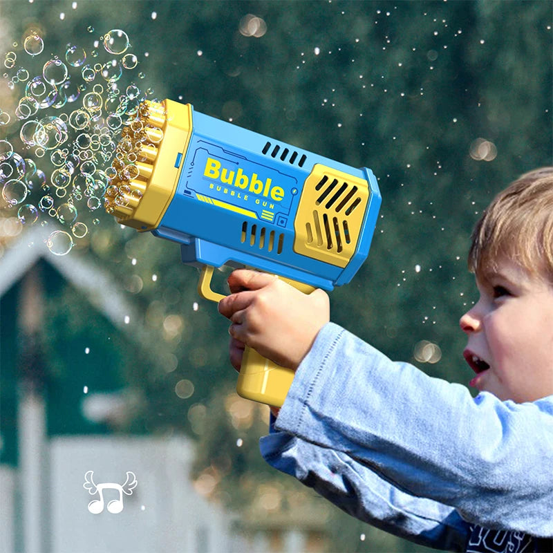 Electric Automatic Bubble Gun with 40 Holes