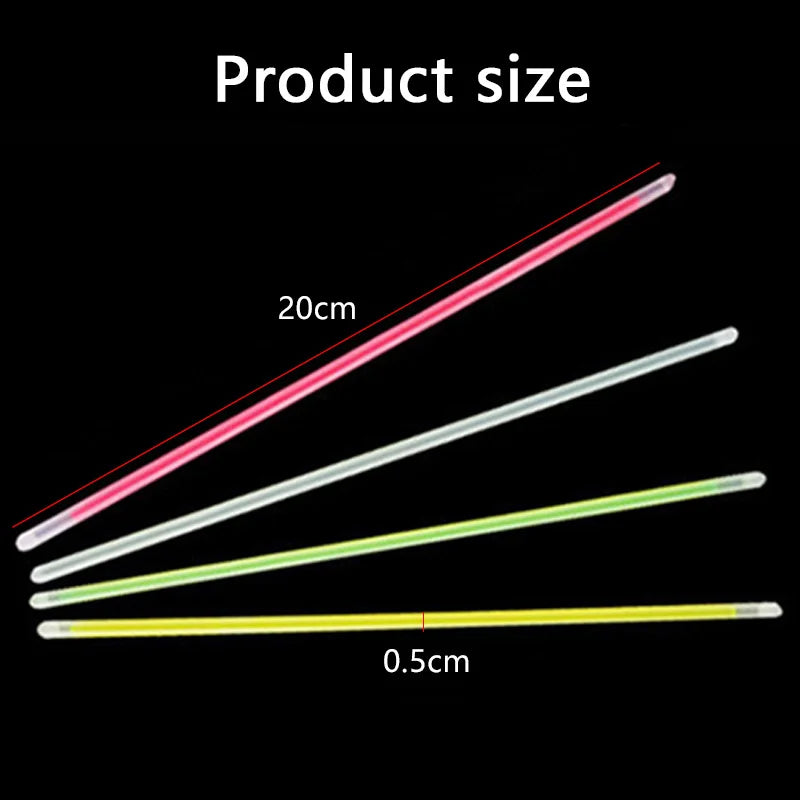 Multicolor Glow Sticks for Parties and Events