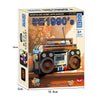 A nostalgic home appliances building block set featuring a retro radio design.